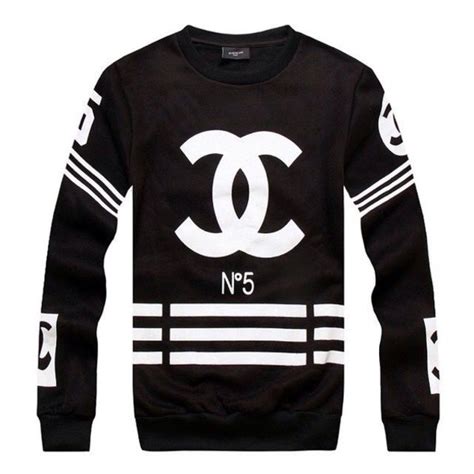 mens black chanel sweater